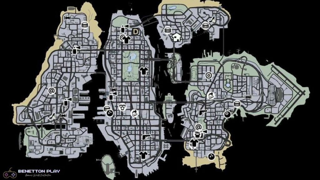 Evolution of Grand Theft Auto Maps (2001-2023) | Benettonplay