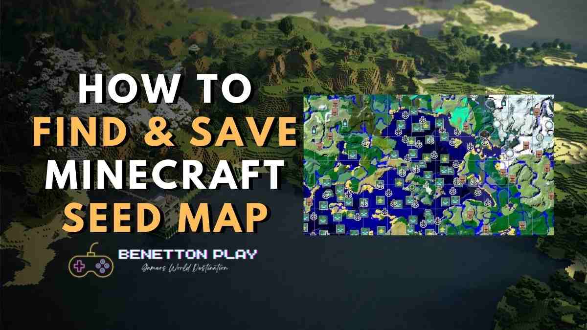 How To Find Save A Minecraft Seed Map 1 